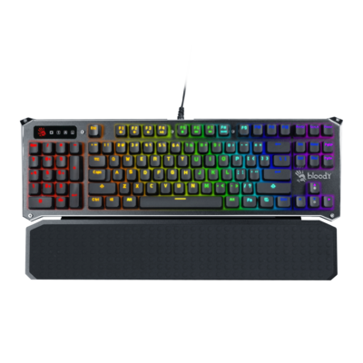 (Renewed) B945 Ergonomic Full-Size Light Strike Libra Optical Gaming Keyboard
