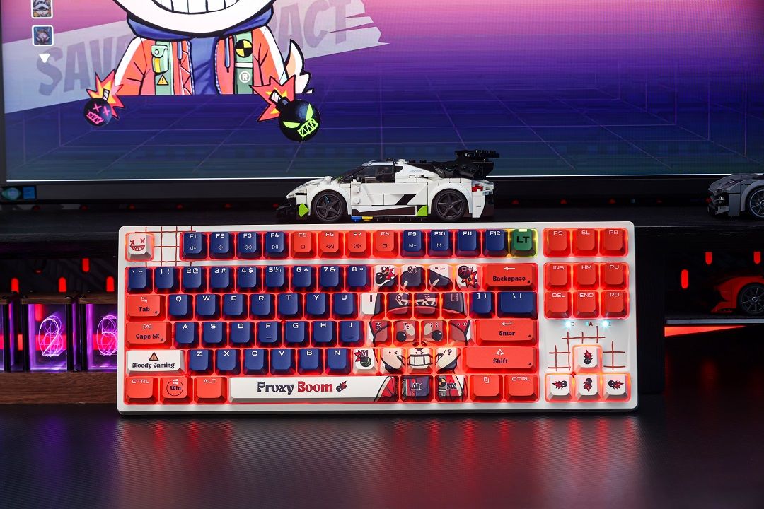 Savage Impact AT87 Optical TKL Keyboard - Boom