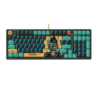 Savage Impact AT98 Alpha Optical Switch Performance Dual Zone Keyboard - Renegade
