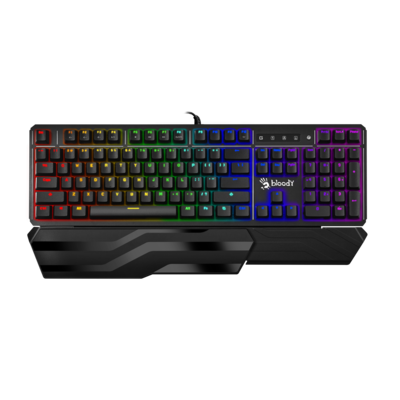 B975 Classic Full-Size Light Strike Libra Optical Gaming Keyboard