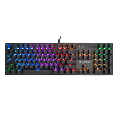 (Renewed) B820 Classic Full-Size Light Strike LK2 Optical Gaming Keyboard - Blue Switch