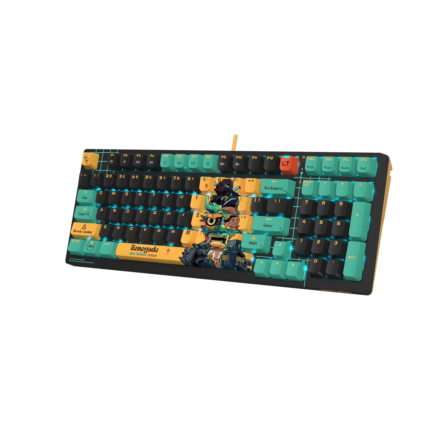 Savage Impact AT98 Optical Keyboard - Renegade