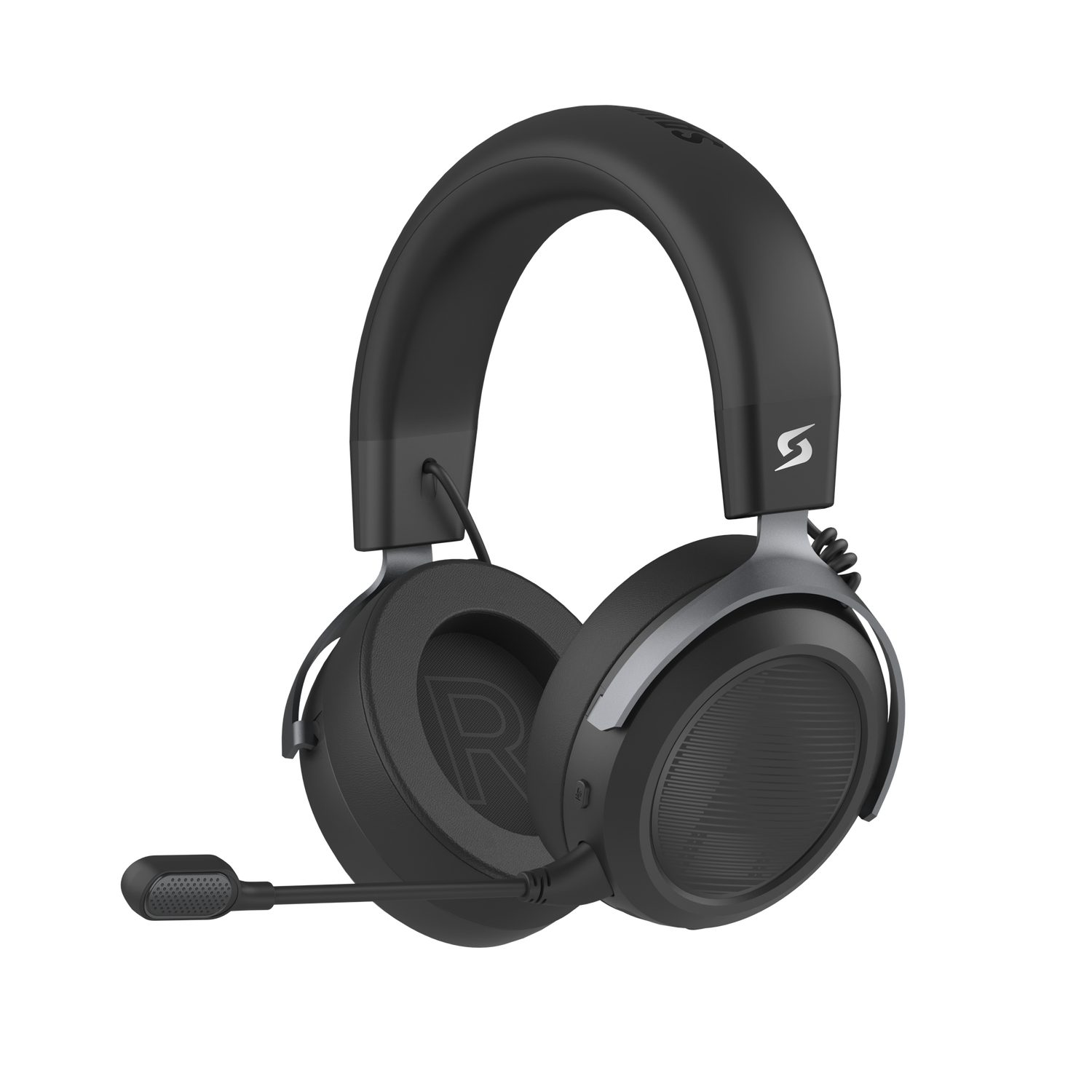 Savage Impact TR50 Wireless Gaming Headset 50mm Radar Diaphragm Drivers Virtual 7.1 Surround Black