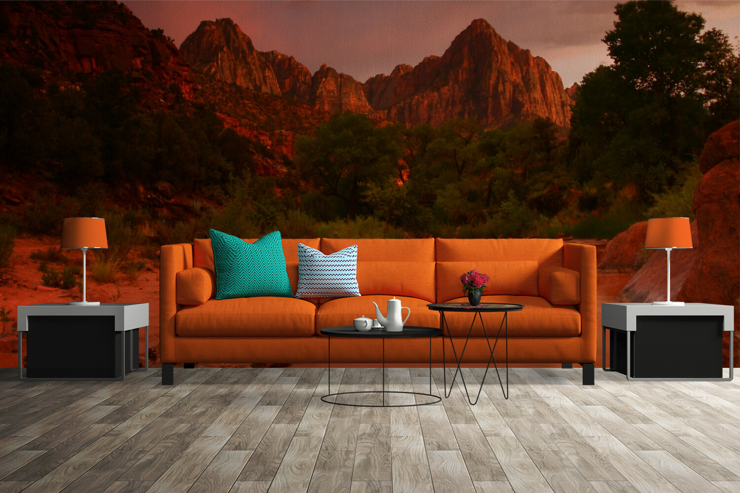 ARIZONA DESERT | Vinyl Wall Mural for Any Room | Removable Vinyl Wallpaper ARIZONA DESERT | Vinyl Wall Mural for Any Room | Removable Vinyl Wallpaper