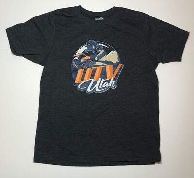 UTV Utah Youth T-Shirt (Large Front Logo)