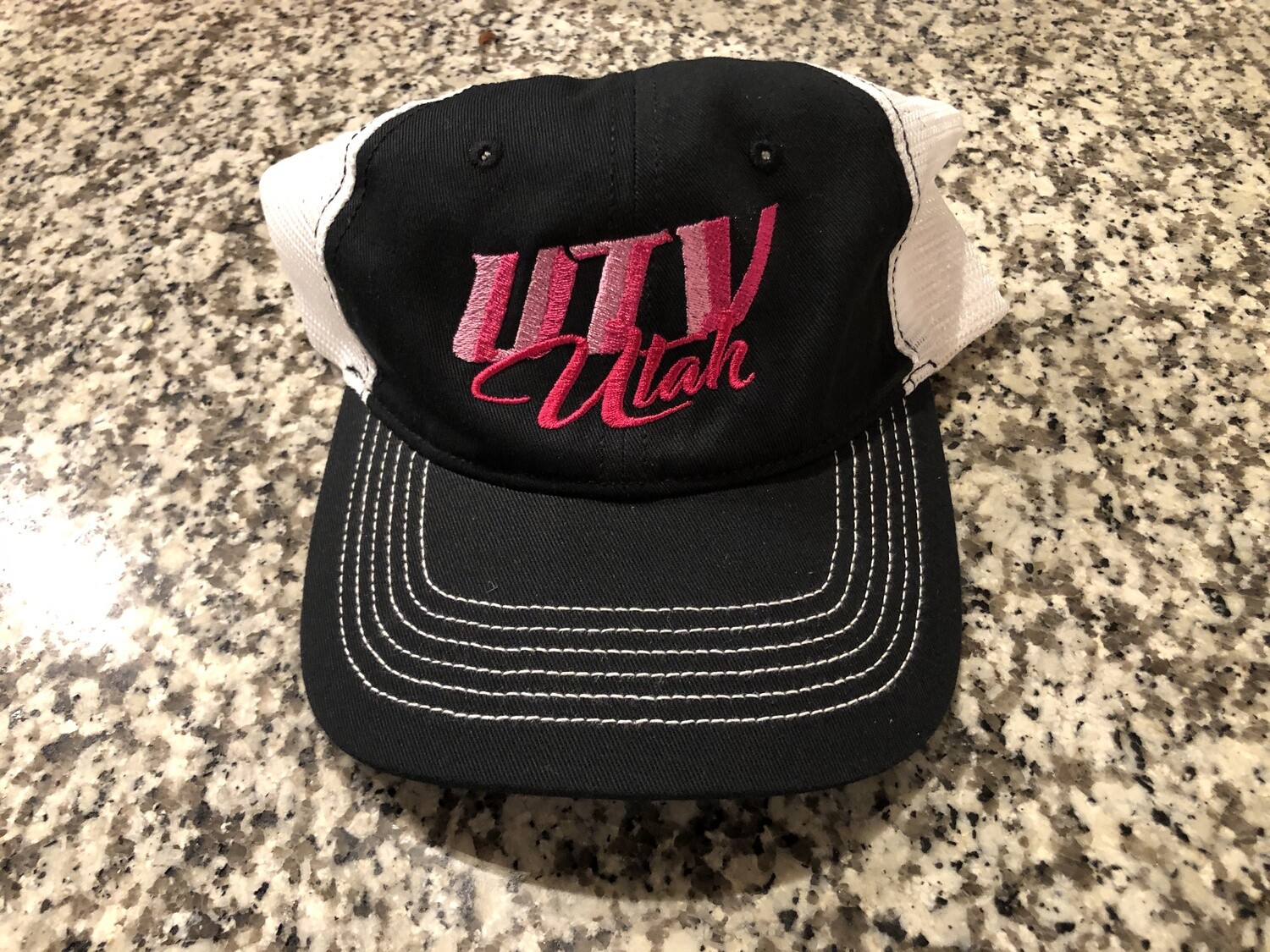 UTV Utah Hat (White Mesh VelcroBack)