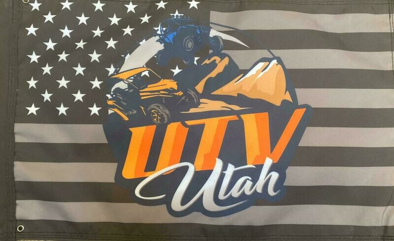 UTV Utah Flag (US Flag Edition) (IN-PERSON AT EVENTS ONLY)