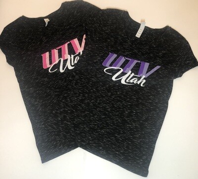 UTV Utah Women's T-Shirt (Large Front Letters)