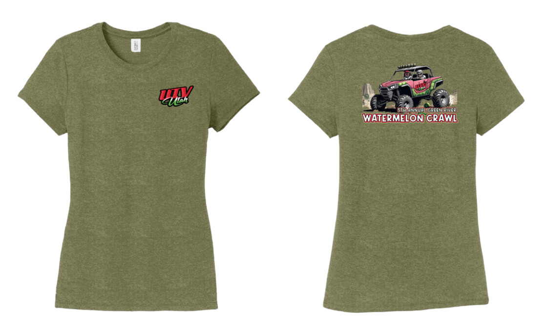Watermelon Crawl 2024 Womens T-shirt
(no shipping, pickup at the ride only)