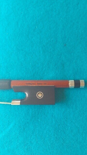 ​Francois Mouton French Parisian Eye Silver Mounted Violin Bow
