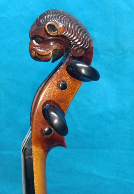 1870s Lion Head Violin – Used, Excellent Condition