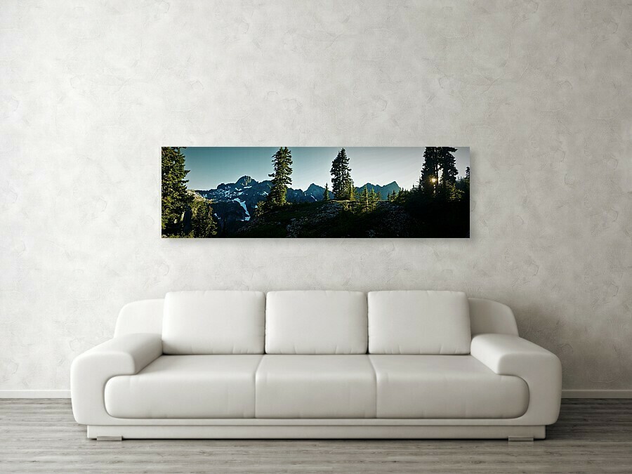 Peaks above Snow Lake