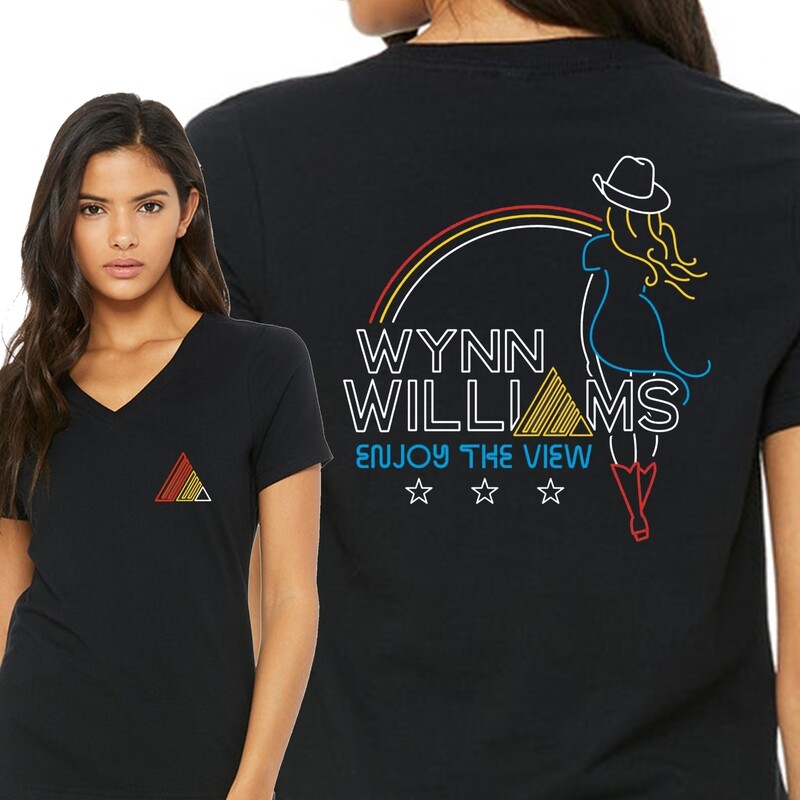 Enjoy The View - Women's V-Neck Tee Enjoy The View - Women's V-Neck Tee