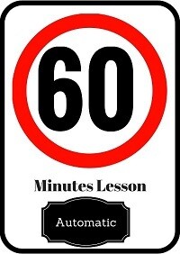 Automatic driving lesson 60 minutes