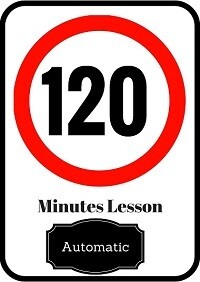 Automatic driving lesson 120 minutes