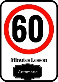 Automatic driving lesson 60 minutes Automatic driving lesson 60 minutes