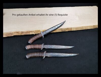Altes Jagdmesser aus dem Düsterwald (Rostoptik)