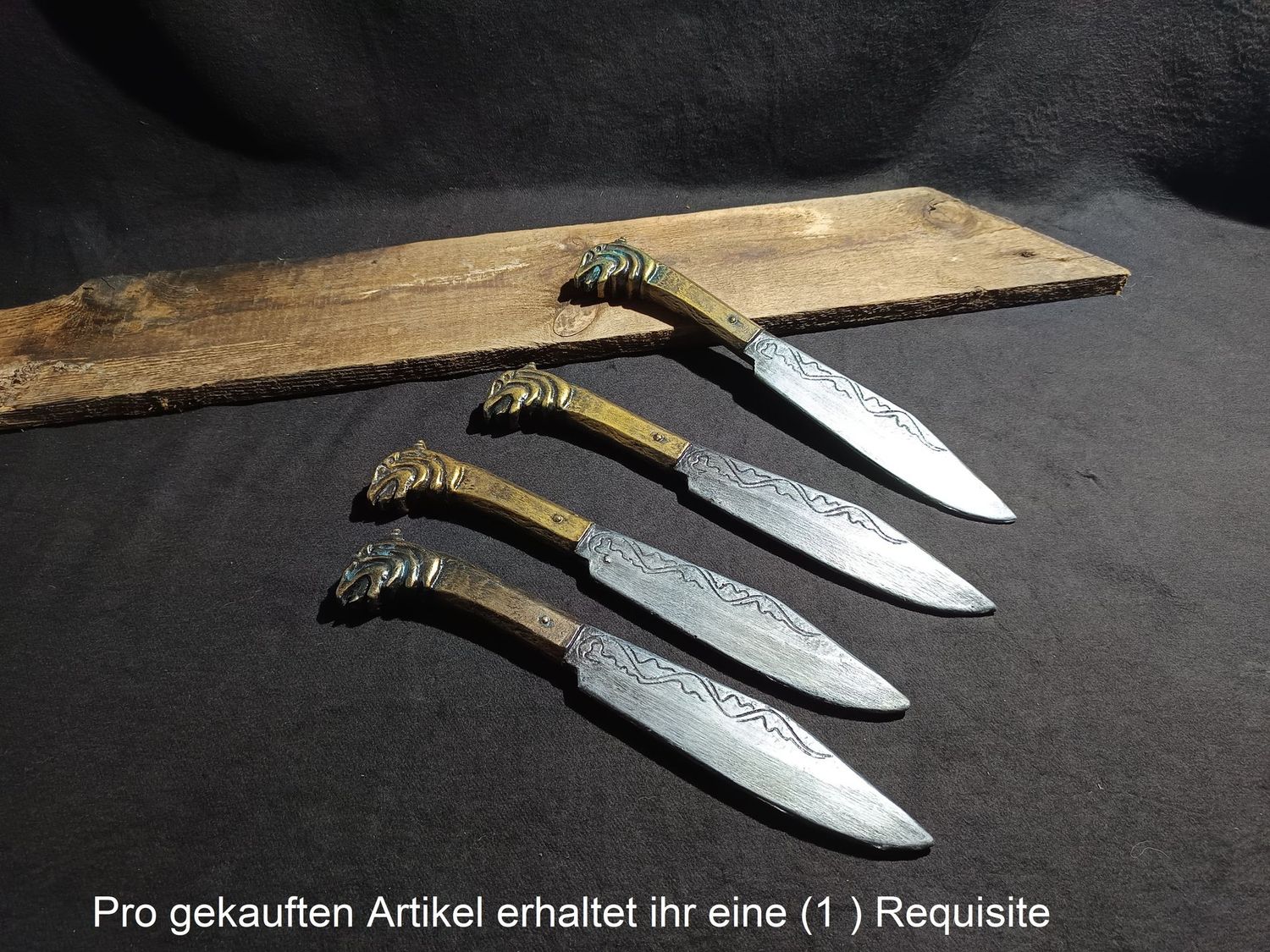 Kriegsmesser der Kalresh  (Messing Optik)