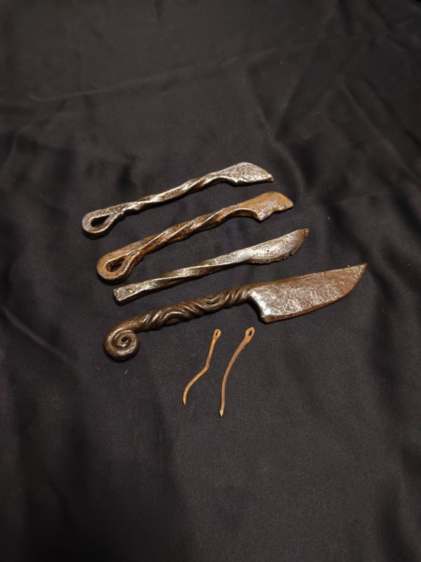 Rostiges Feldscher - Set