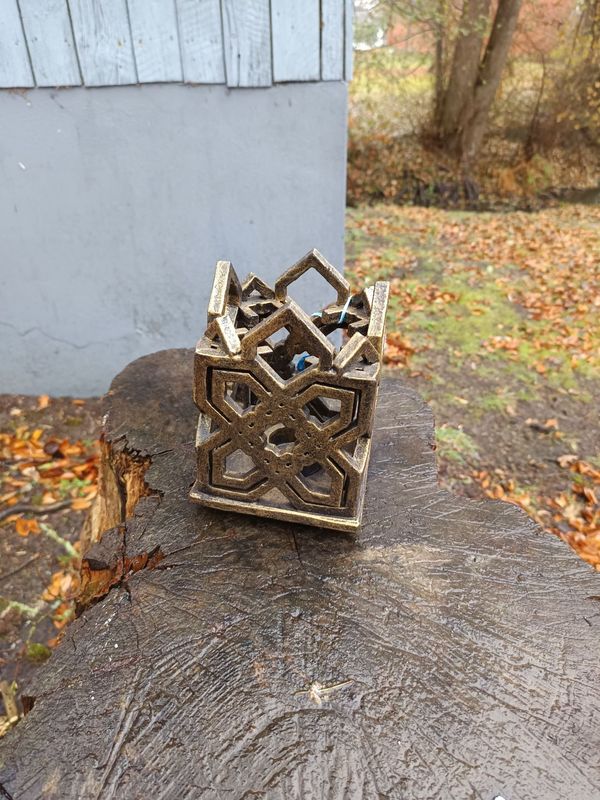 Verziertes Tischlicht Verziertes Tischlicht