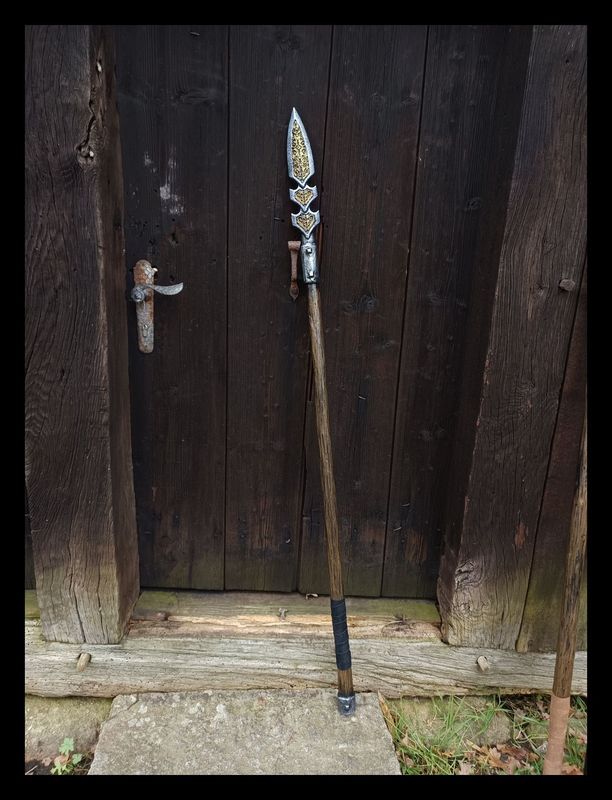 Verzierter Speer Verzierter Speer
