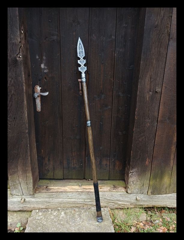 Verzierter Speer Verzierter Speer