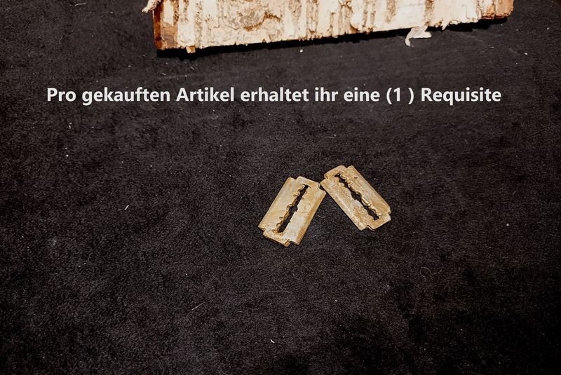 Rostige Rasierklinge