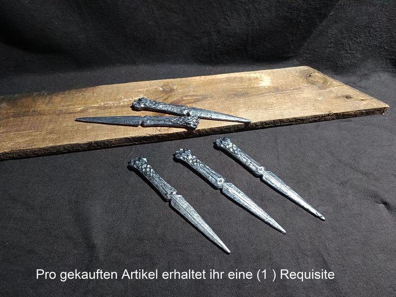 Elegante Haarnadel (Silber Optik) Elegante Haarnadel (Silber Optik)