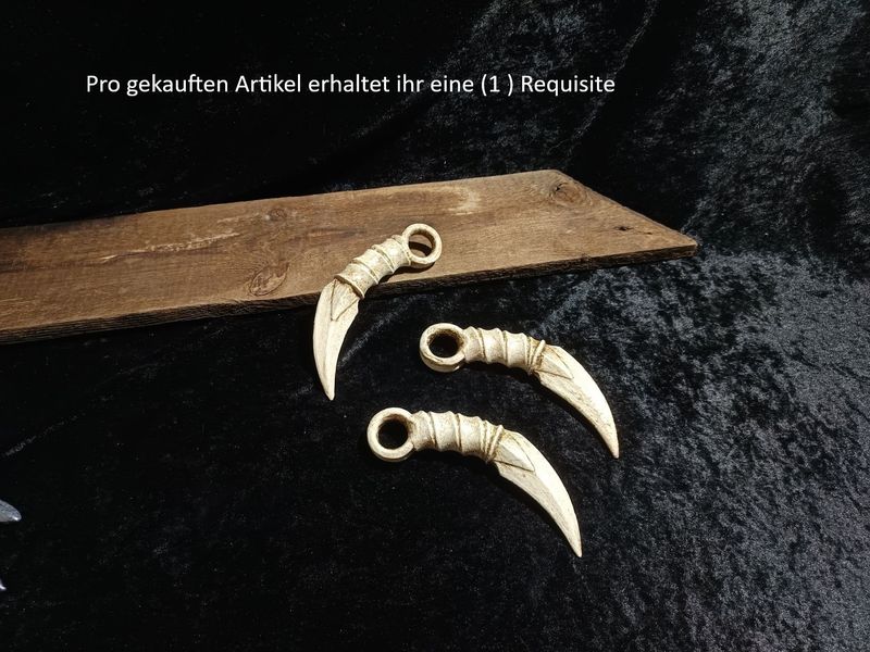 Karambit (Knochen /Elfenbein Optik