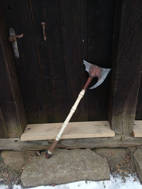 Verzierte Gruftaxt Verzierte Gruftaxt