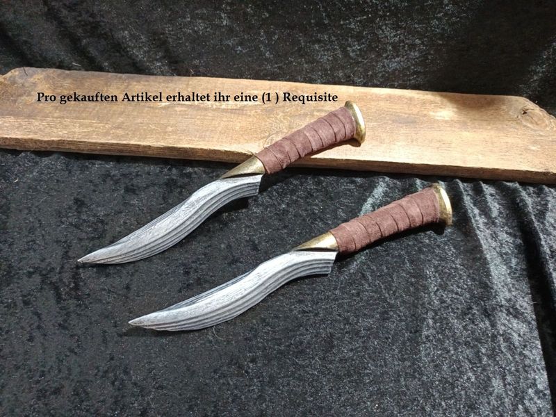 Jagdmesser aus dem Düsterwald (Messing Griff Optik) Jagdmesser aus dem Düsterwald (Messing Griff Optik)