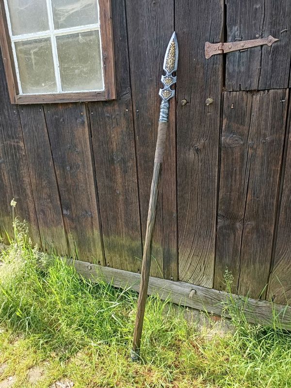Verzierter Speer Verzierter Speer