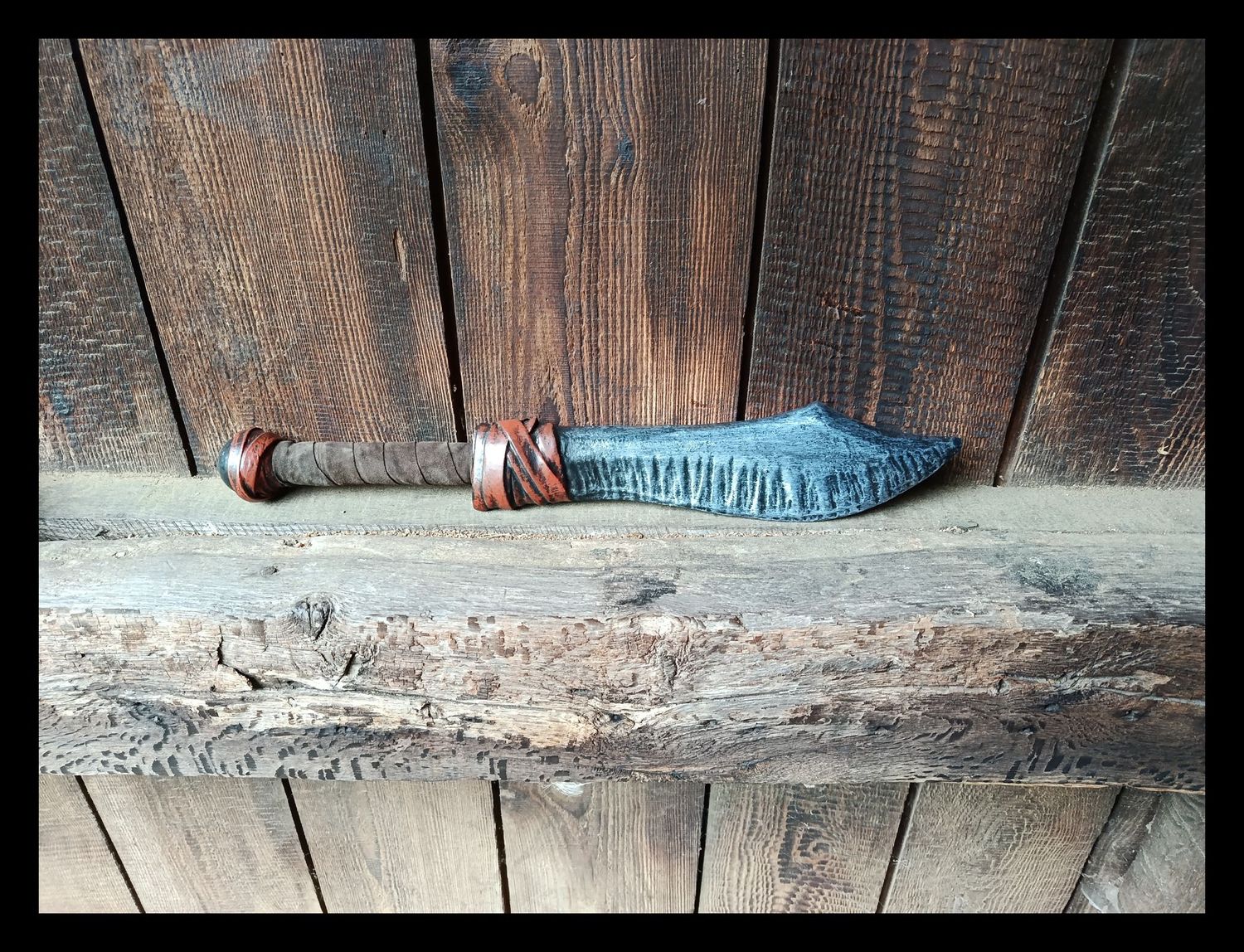 Rustikales Kriegsmesser Rustikales Kriegsmesser