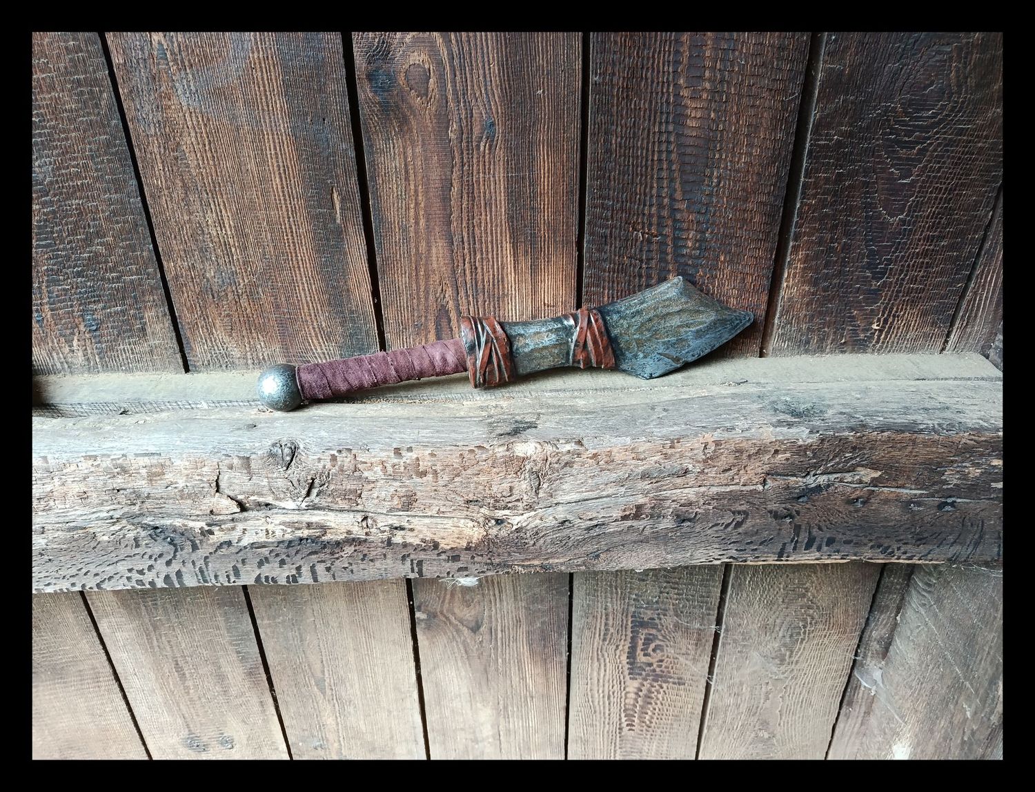 Rustikales Kriegsmesser Rustikales Kriegsmesser
