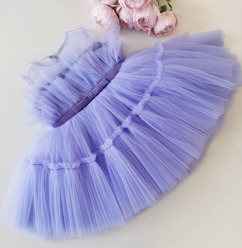 Violet Ruffle frock
