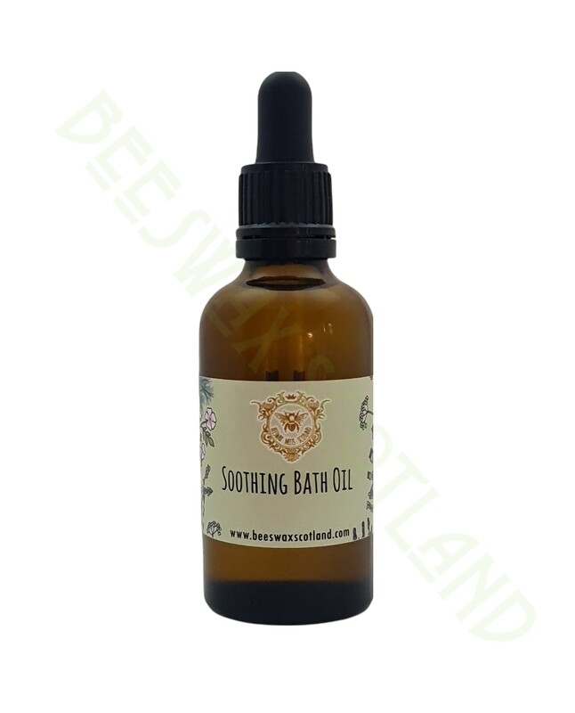 Soothing Bath Oil (50ml) & Lotion Bar Cream (50g Tin) Pack