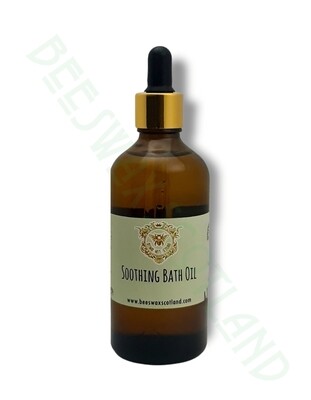 Soothing Bath Oil (100ml) & Lotion Bar Cream (100g Tin) Pack