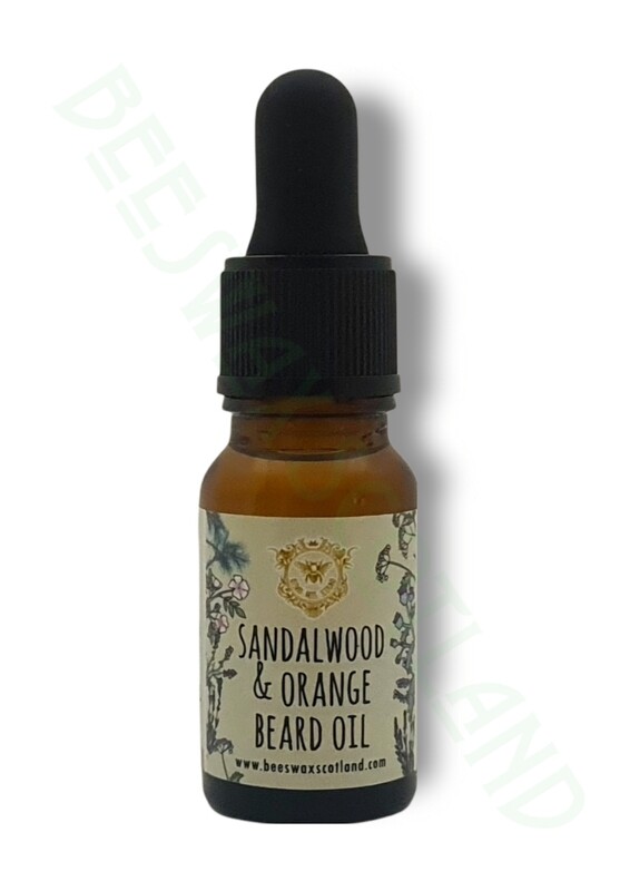 Sandalwood & Orange Beard Oil  (10ml)