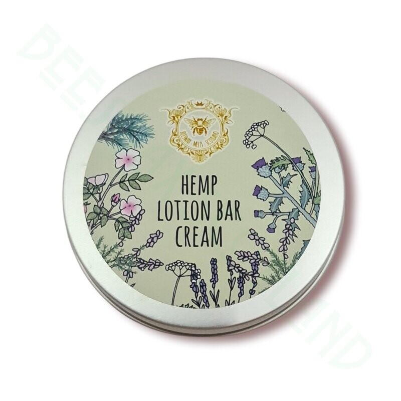 Hemp Lotion Bar Cream  (100g)