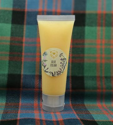 Aloe Cream Tube (50g) A light cream that cools and absorbs easily into the skin for Nappy Rash, Eczema, Hives, Sunburn, Cuts and Grazes, Burns, Scarring or a simple moisturizer.