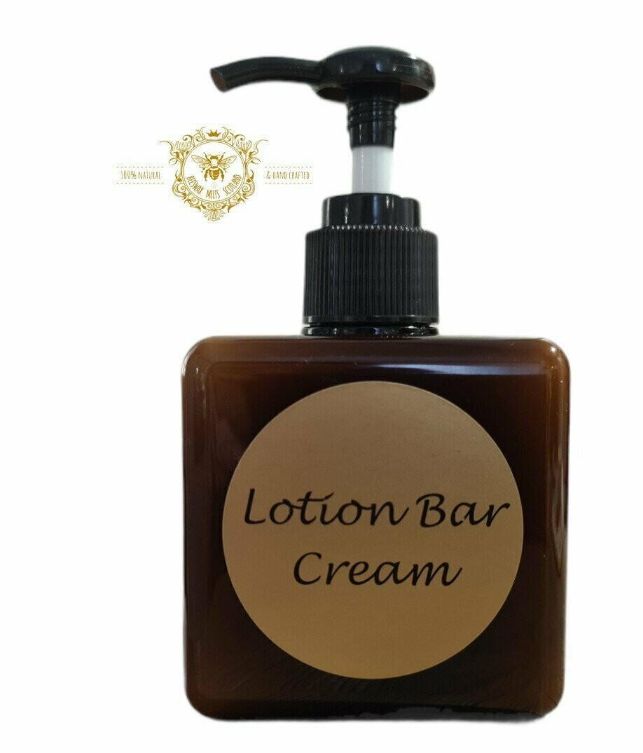 Lotion Bar Cream ~ 250g Pump Bottle Lotion Bar Cream ~ 250g Pump Bottle