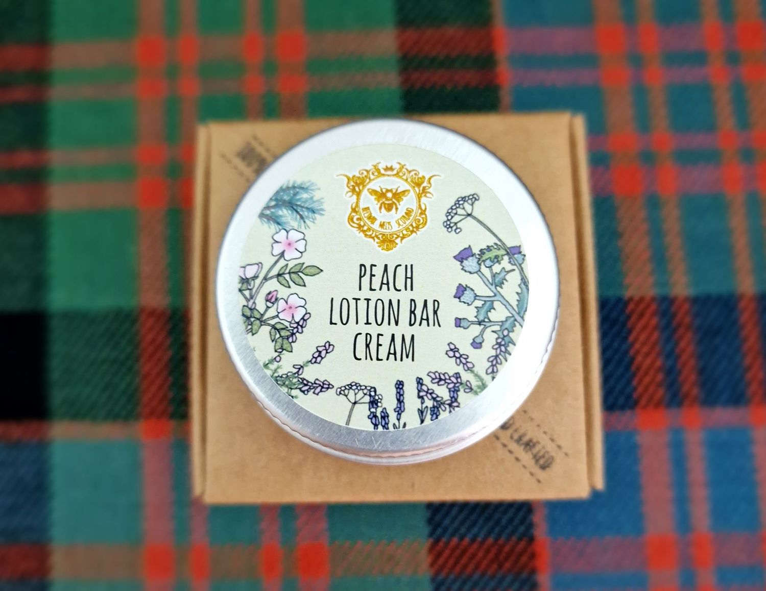 Peach Lotion Bar Cream (100g) Peach Lotion Bar Cream (100g)
