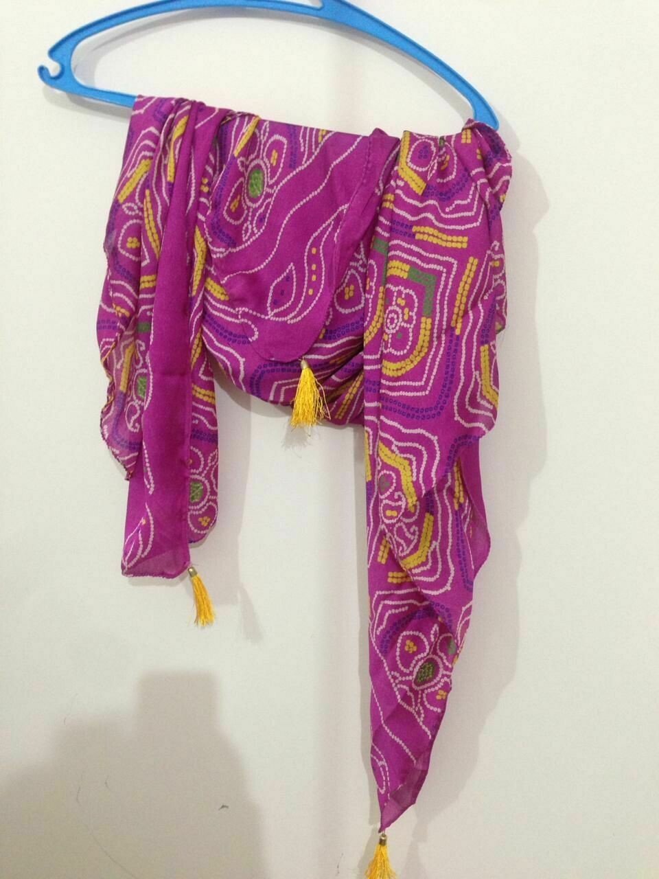 Handmade Bandhej Stole