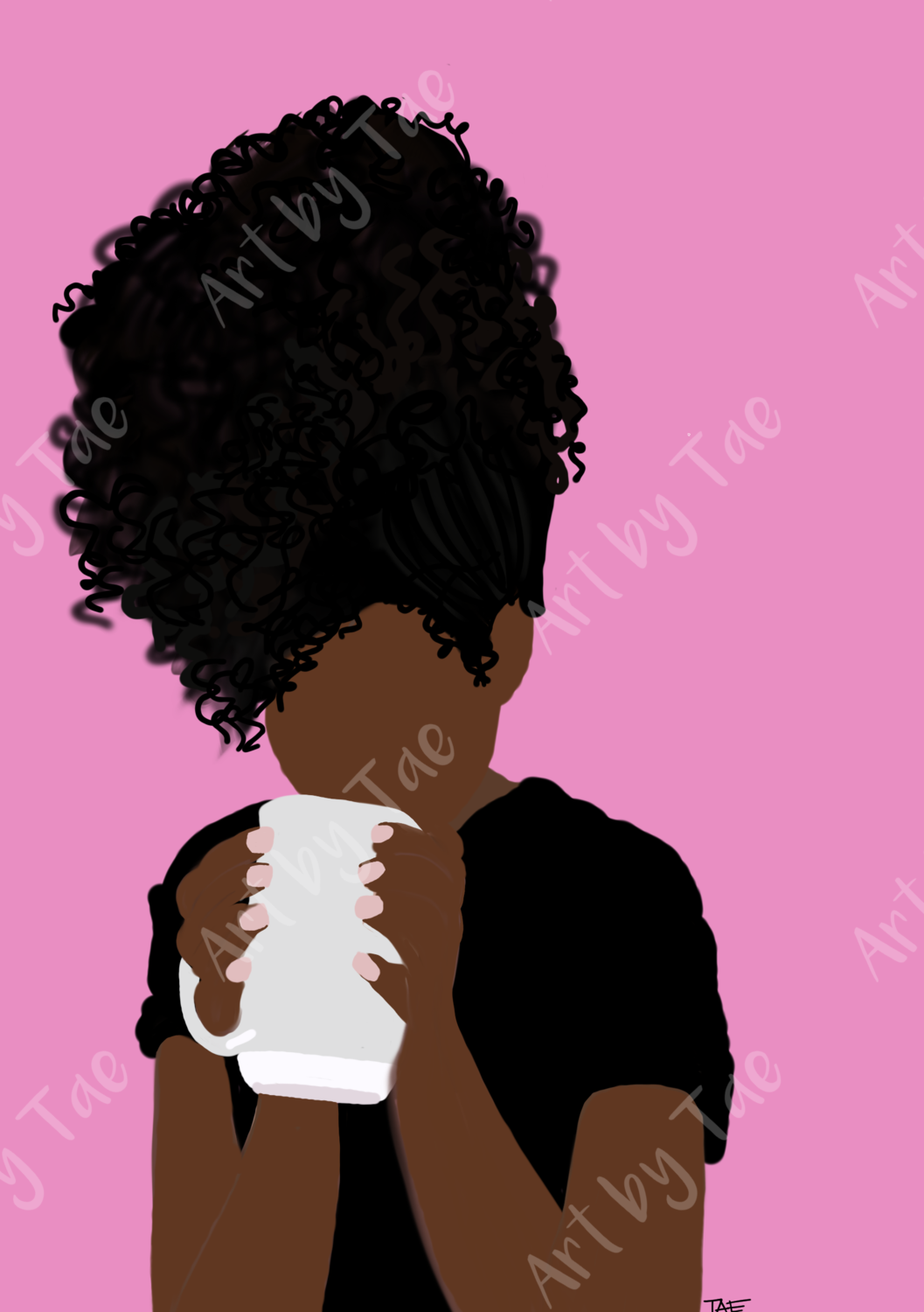 All the Tea | Art Print (Choose Your Favorite Color or Style)