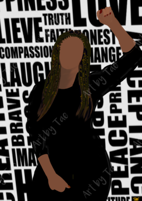 Proud | Art Print (Choose Your Favorite Color or Style)