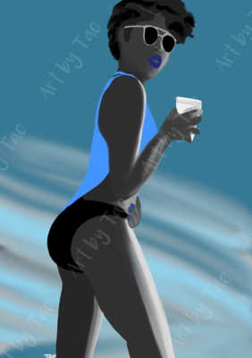 Summer Time Fine | Art Print (Choose Your Favorite Color or Style)