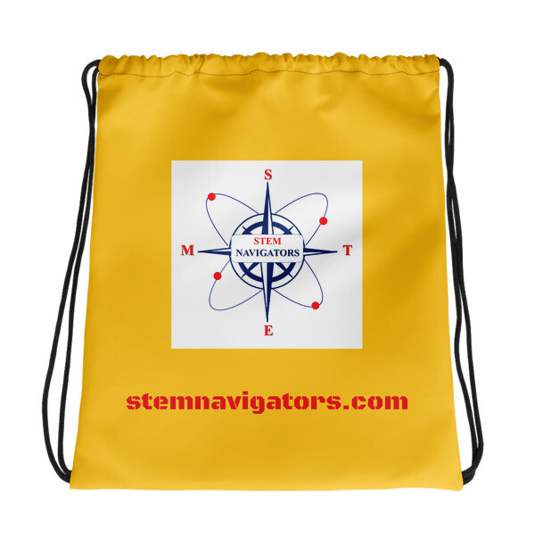 STEM Navigators YELLOW Drawstring bag