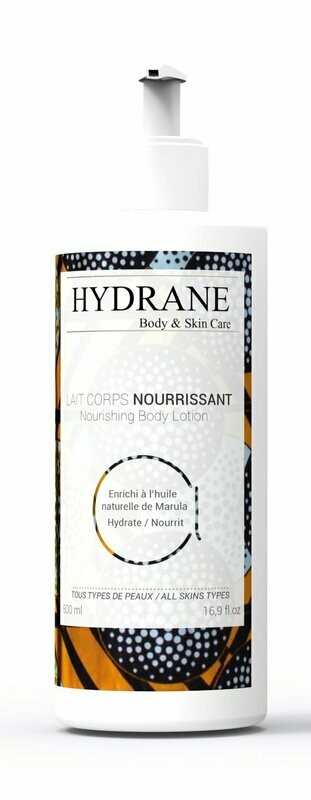 Lait Corps Nourrissant, à l'huile de Marula