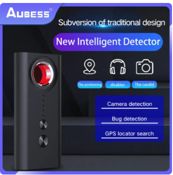 Anti Spy Camera Detector Pinhole Lens Detect Bug Gadget Wireless RF Finder Anti GPS Car Tracking Wiretapping Scanner Security