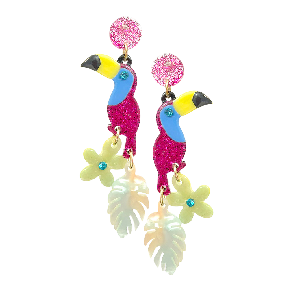 Toucan Love Earrings